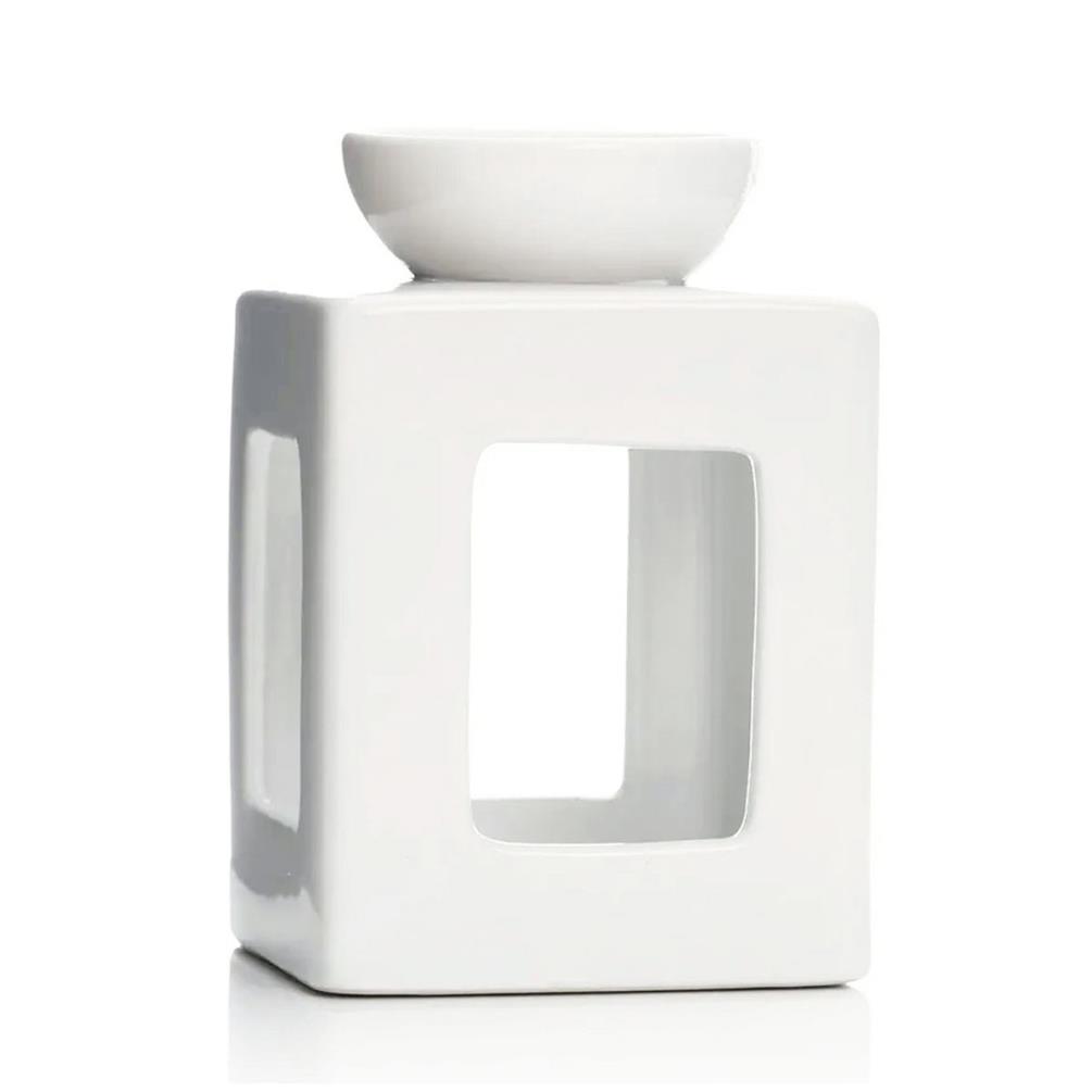 Ava May White Square Wax Melt Warmer £8.99